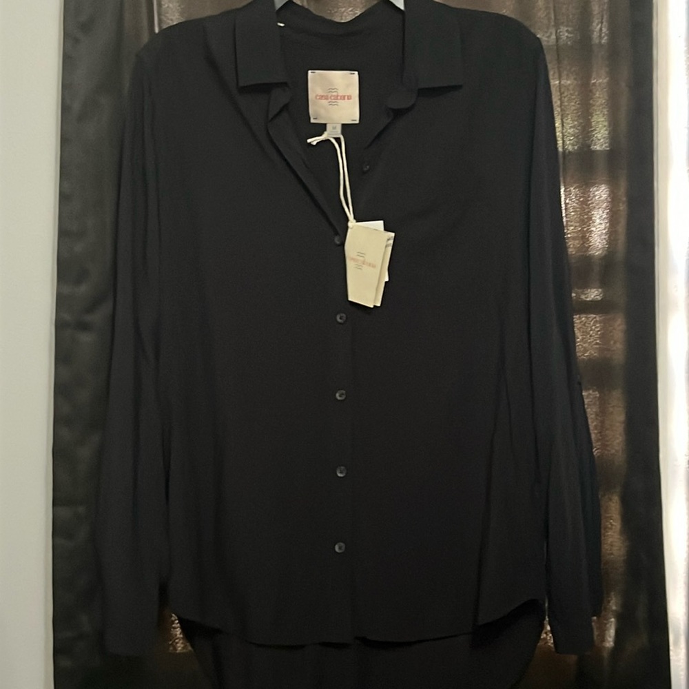 NWT Casa Cabana long sleeve shirt
